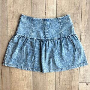 Denim Blue Women's Skirt